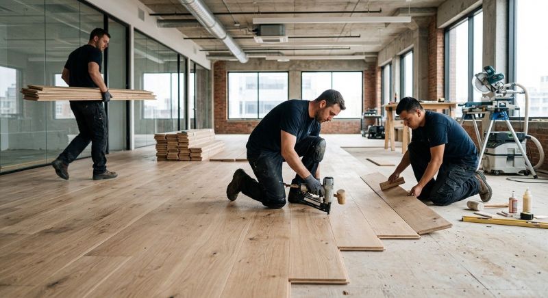 Commercial Hardwood Service in Johnson County, TX
