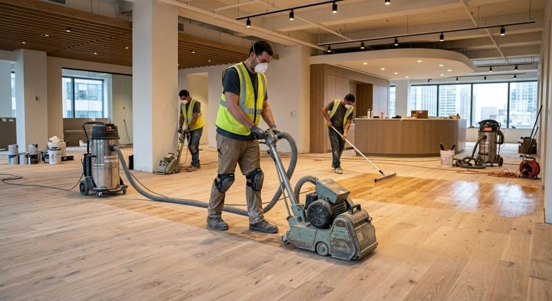 Commercial Hardwood Service in North Richland Hills, TX