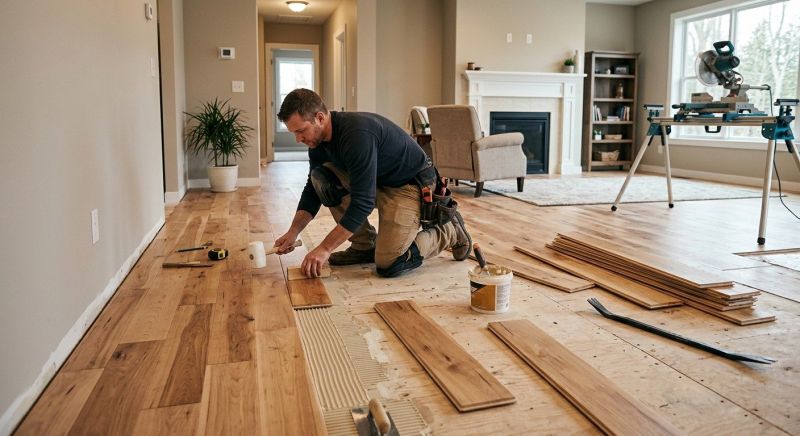 Engineered Wood Installation in Tarrant County, TX