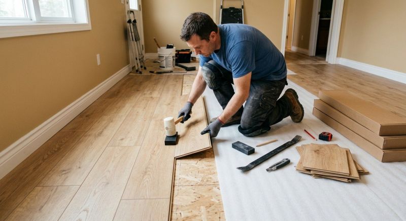 Laminate Floor Installation in Crowley, TX