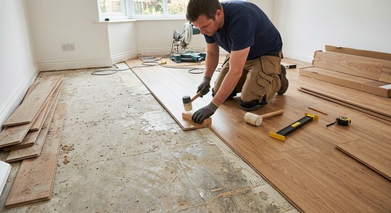 Laminate Floor Installation in Keller, TX