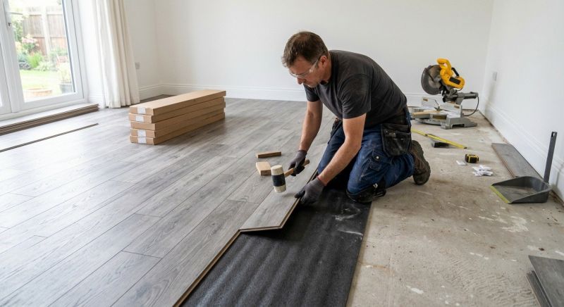 Laminate Floor Installation in Keller, TX
