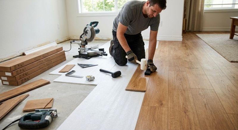 Laminate Floor Replacement in Addison, TX