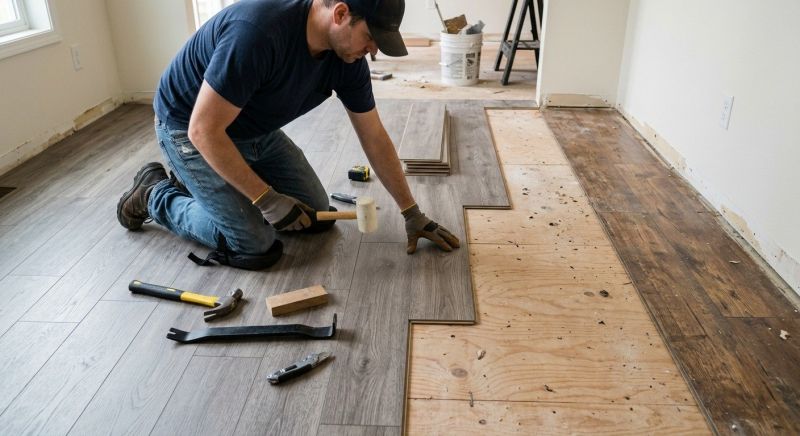 Laminate Floor Replacement in Cedar Hill, TX