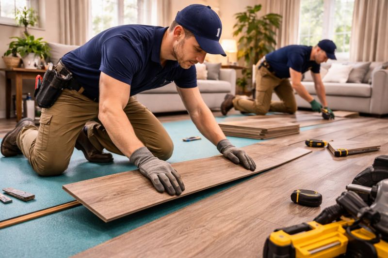 Laminate Floor Replacement in Tarrant County, TX