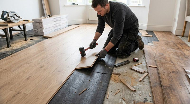 Laminate Floor Replacement in Mansfield, TX
