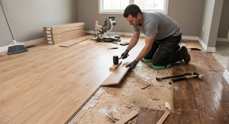 Laminate Flooring Replacement in Tarrant County, TX