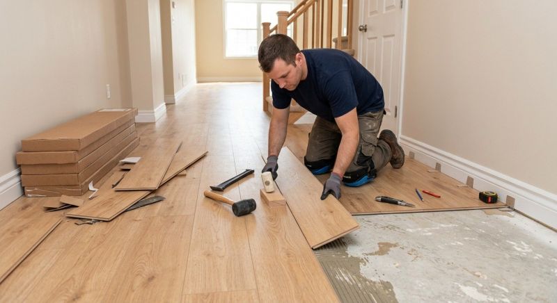 Laminate Tile Installation in Tarrant County, TX