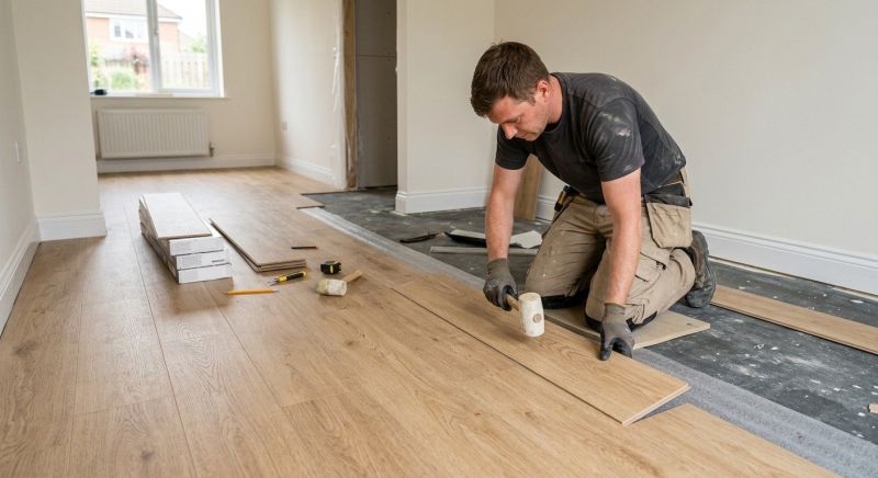 Linoleum Floor Installation in Denton County, TX