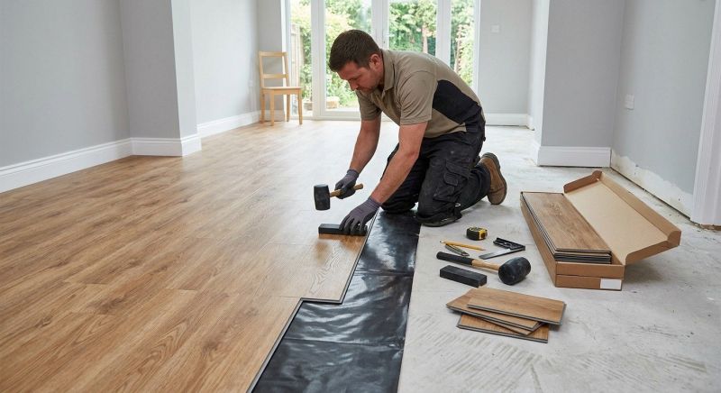 Luxury Vinyl Tile Installation in Crowley, TX