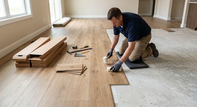 Luxury Vinyl Tile Installation in Euless, TX