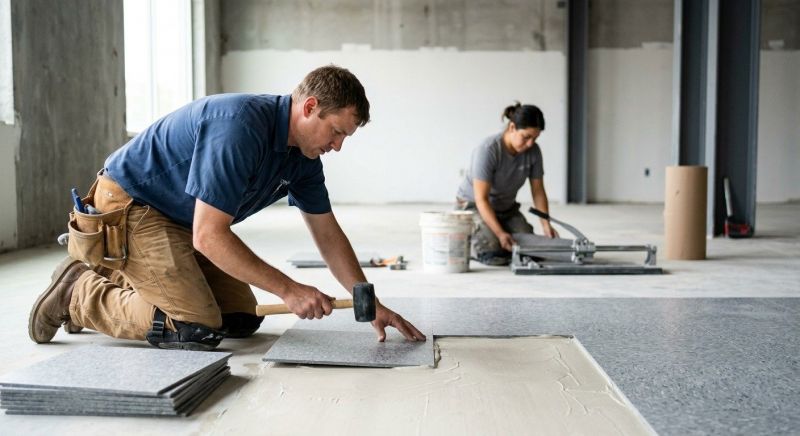 Lvt Flooring Installation in Grand Prairie, TX