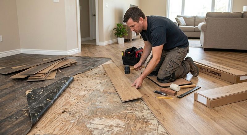 Lvt Replacement in Tarrant County, TX