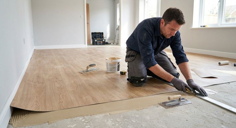 Sheet Flooring Installation in Tarrant County, TX