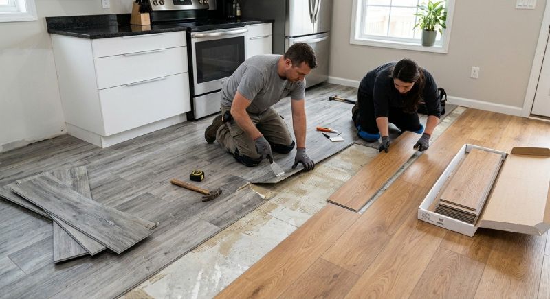 Vinyl Floor Replacement in Tarrant County, TX