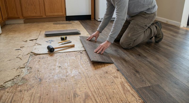 Vinyl Flooring Installation in Azle, TX