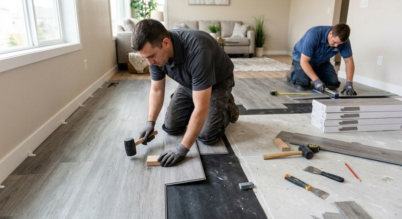 Vinyl Flooring Installation in Haltom City, TX