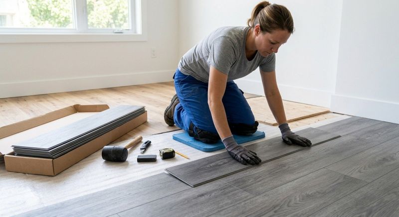 Vinyl Tile Installation in Tarrant County, TX